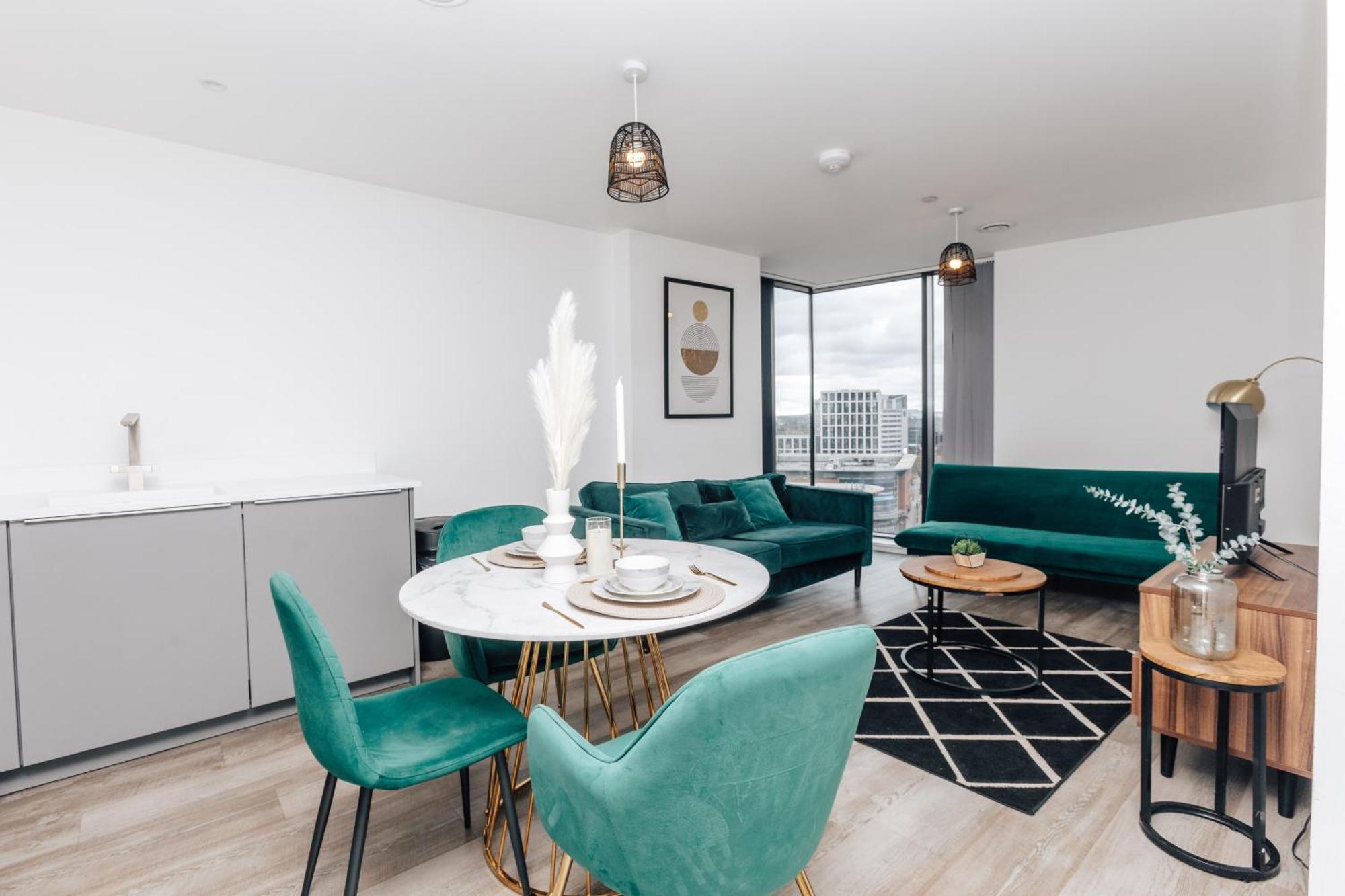 Luxury 2 Bedroom Apartment, Broad Street Birmingham Zewnętrze zdjęcie